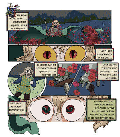 The Lindworm of Lambton page 13